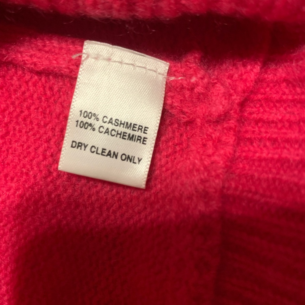 Cashmere Sweater, Saks Fifth Avenue Round Neck Sweater - Picture 6 of 8